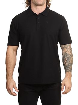 Hurley Icon Polo Shirt Black