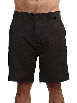 Hurley Pleasure Point 20' Bermuda Uomo | 100% Cotone, Lavaggio Stone-wash, Tasche Posteriori Con Occhiello