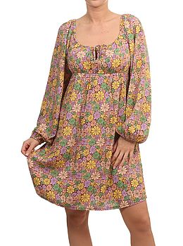 Roxy Coastal Sound Dress Root Beer