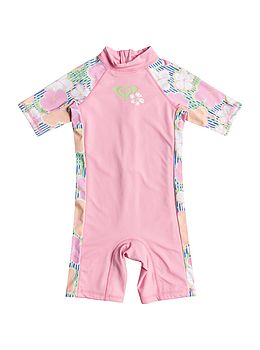 Roxy Infant Girl Tiny Flower Springsuit Ultramarine