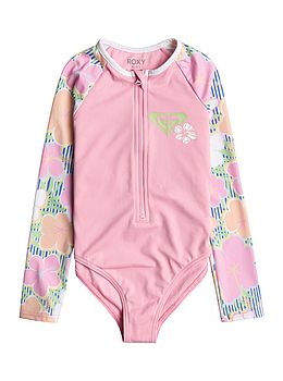 Roxy Infant Girls Tiny Flower Surfsuit Ultramarine