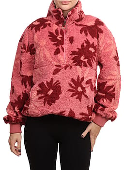 Billabong Time Off Fleece Mauve Rose