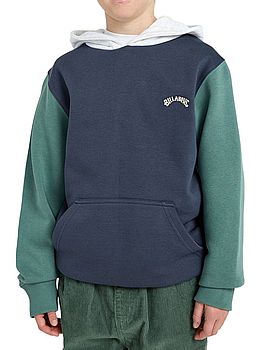 Billabong Boys Arch Block Hoodie Ombre Blue