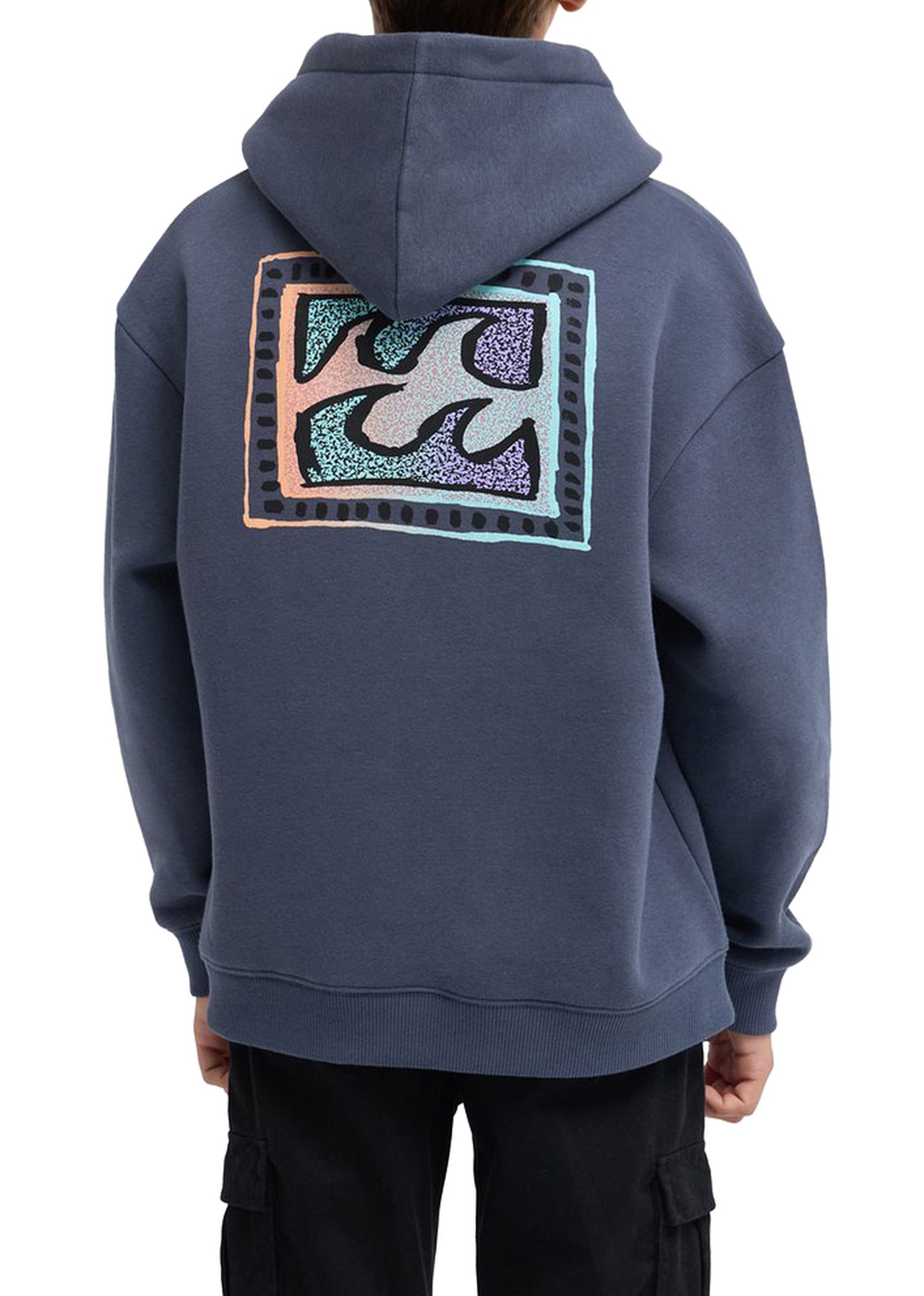 Billabong Boys Foundation Hoodie Ombre Blue
