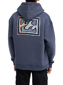 Billabong Boys Foundation Hoodie Ombre Blue