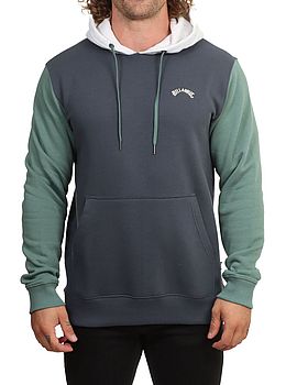 Billabong Arch Block Hoodie Ombre Blue