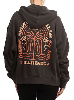 Billabong El Sol Zip Hoodie Off Black