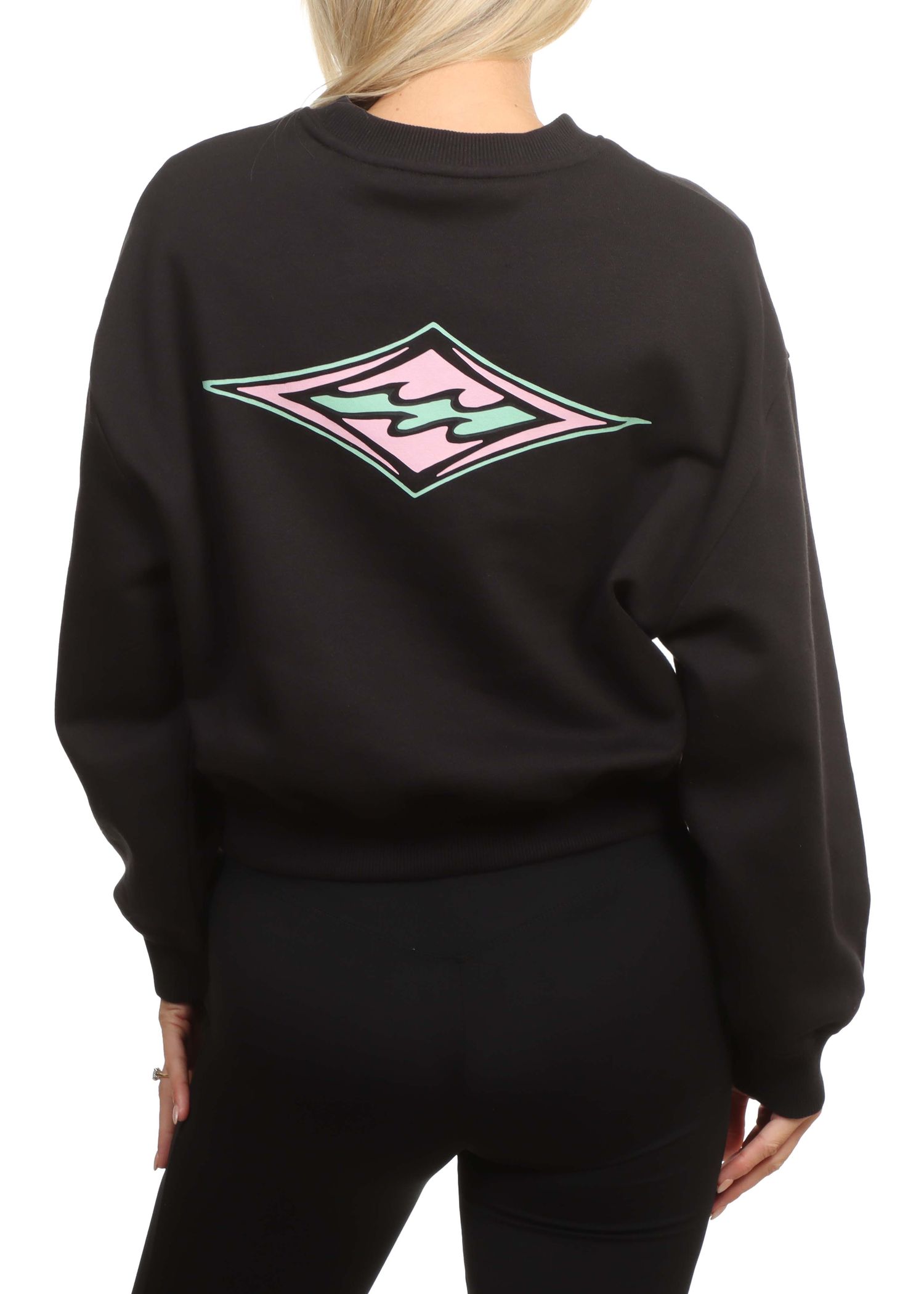 Billabong Heritage Crew Black Pebble