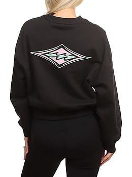 Billabong Heritage Crew Black Pebble