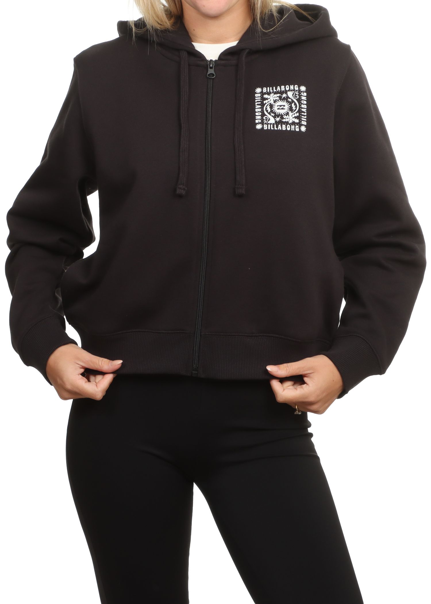 Billabong Always Looking Zip Hoodie Black