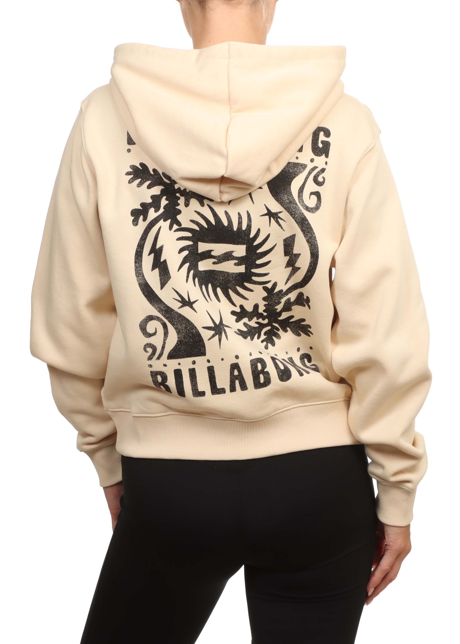 Billabong Always Looking Zip Hoodie White Cap