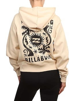Billabong Always Looking Zip Hoodie White Cap
