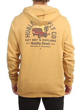 Hurley Deserted Hoodie Pebble