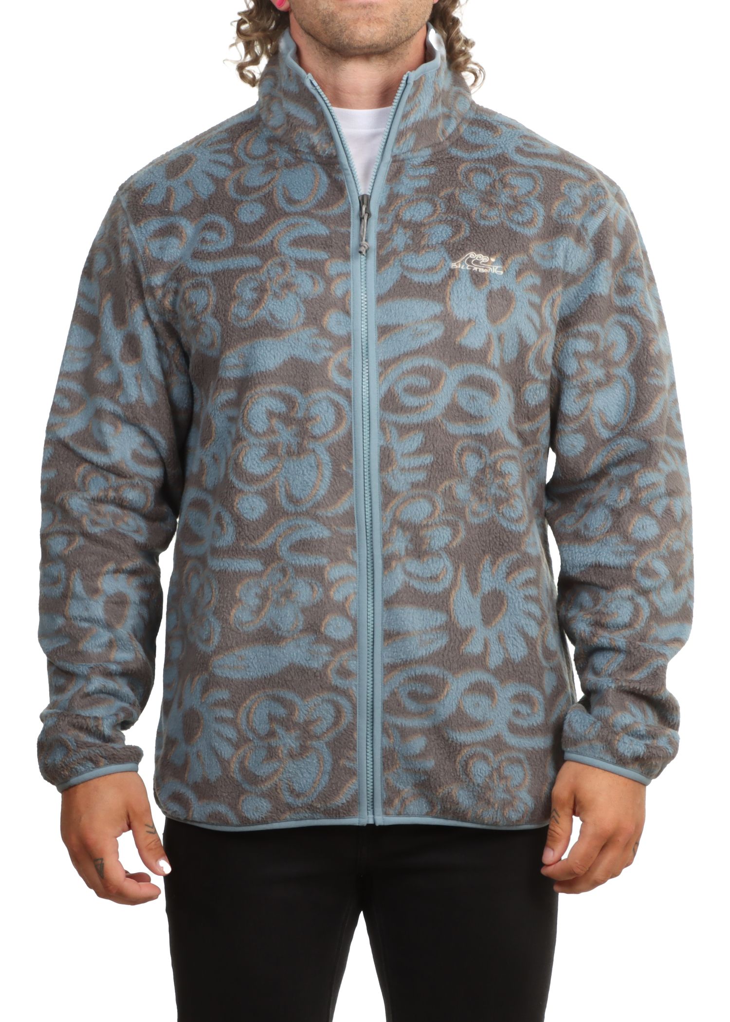 Billabong Carry On Warmer Fleece Blue Fog