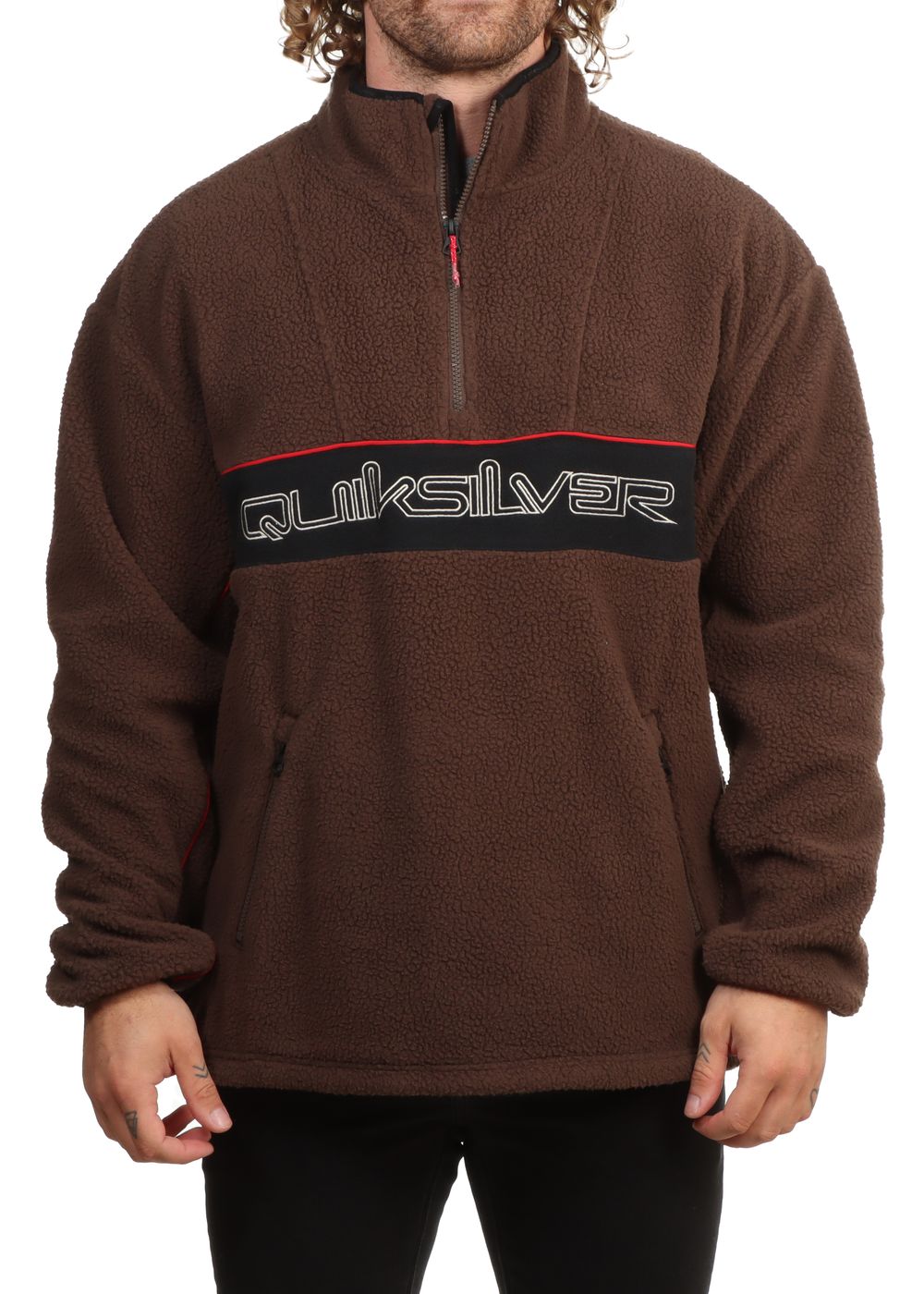 Quiksilver Omni Sherpa Fleece Chocolate Brown