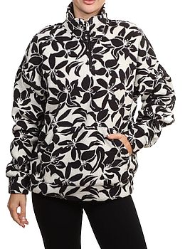 Roxy Live Out Loud Fleece Egret Klaeido