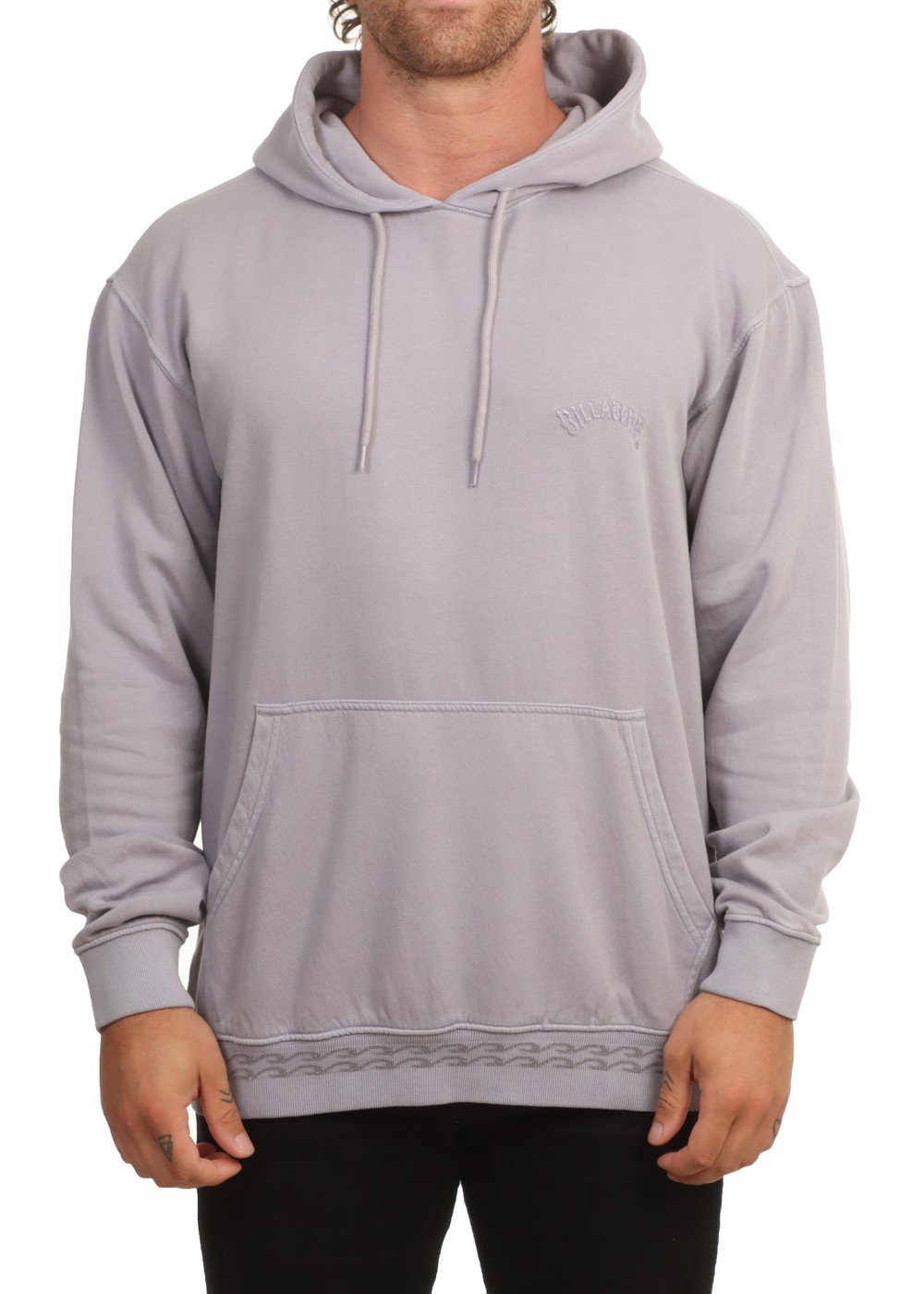 Billabong Wave Washed Hoodie Grey Violet