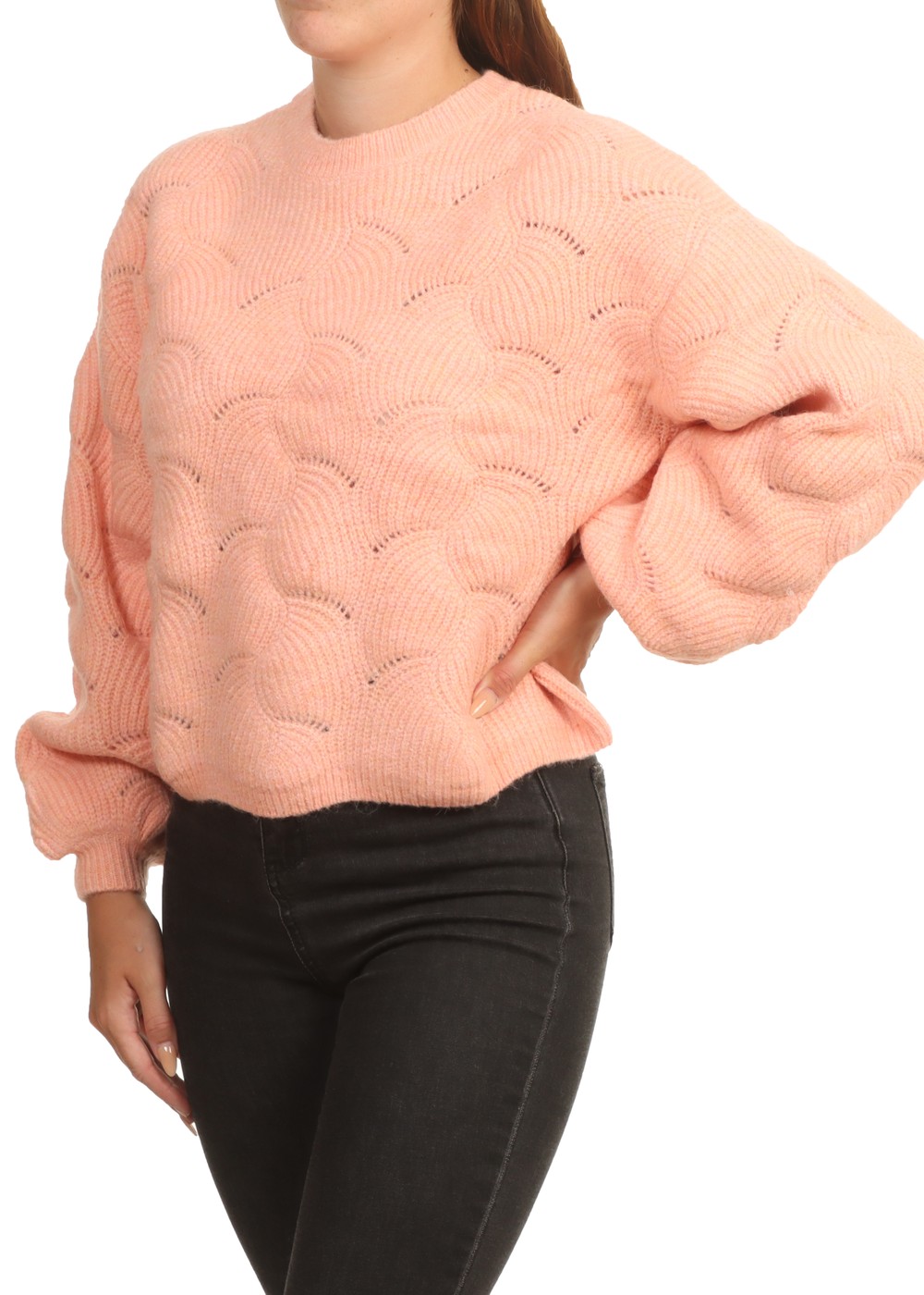 Billabong Mystic Girl Sweater Peach Pit