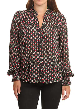 Billabong By Night Blouse Off Black