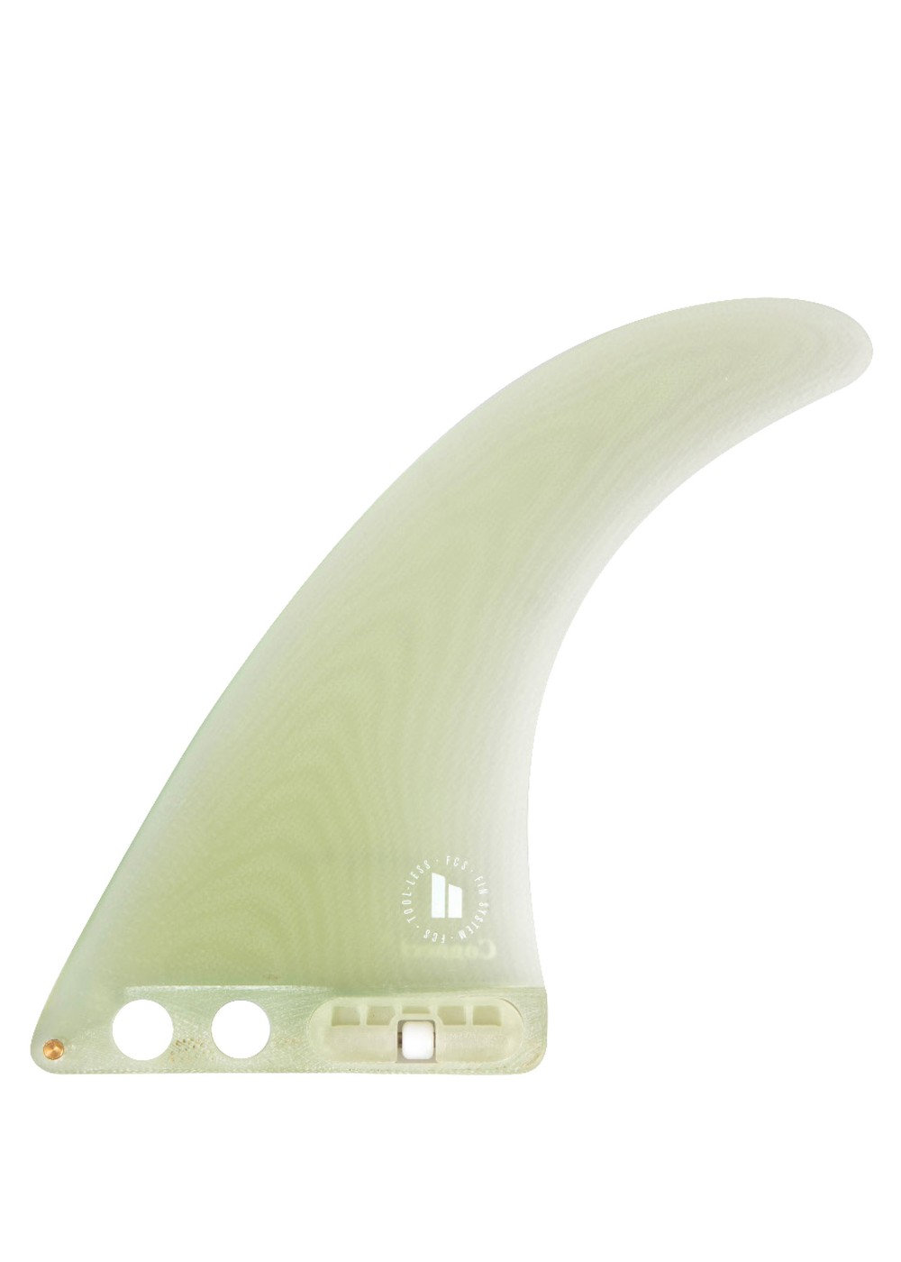 FCS 2 Connect PG Longboard Fin 8 Inch Clear