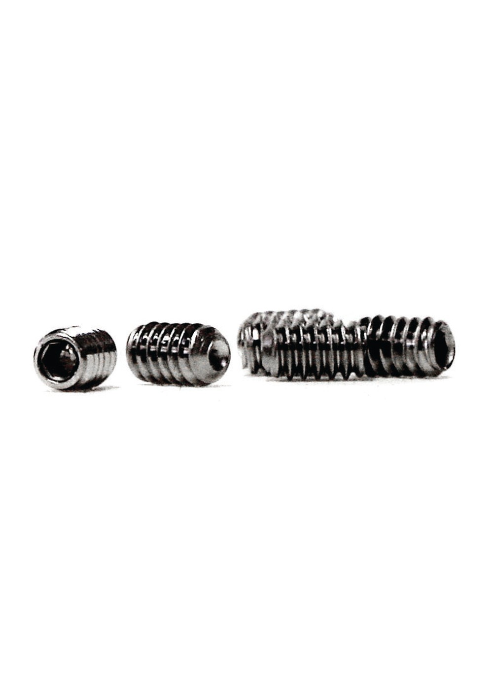 FCS Stainless Steel Grub Screws Pack of 12