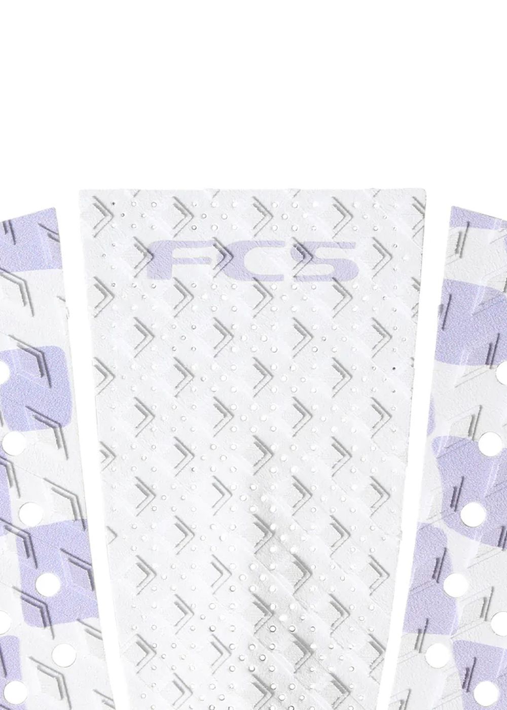 FCS Marks Surfboard Deck Pad Lavender/White