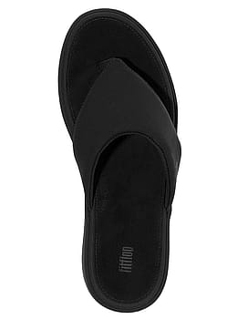 FitFlop Platfforms Wedge Flip Flops All Black