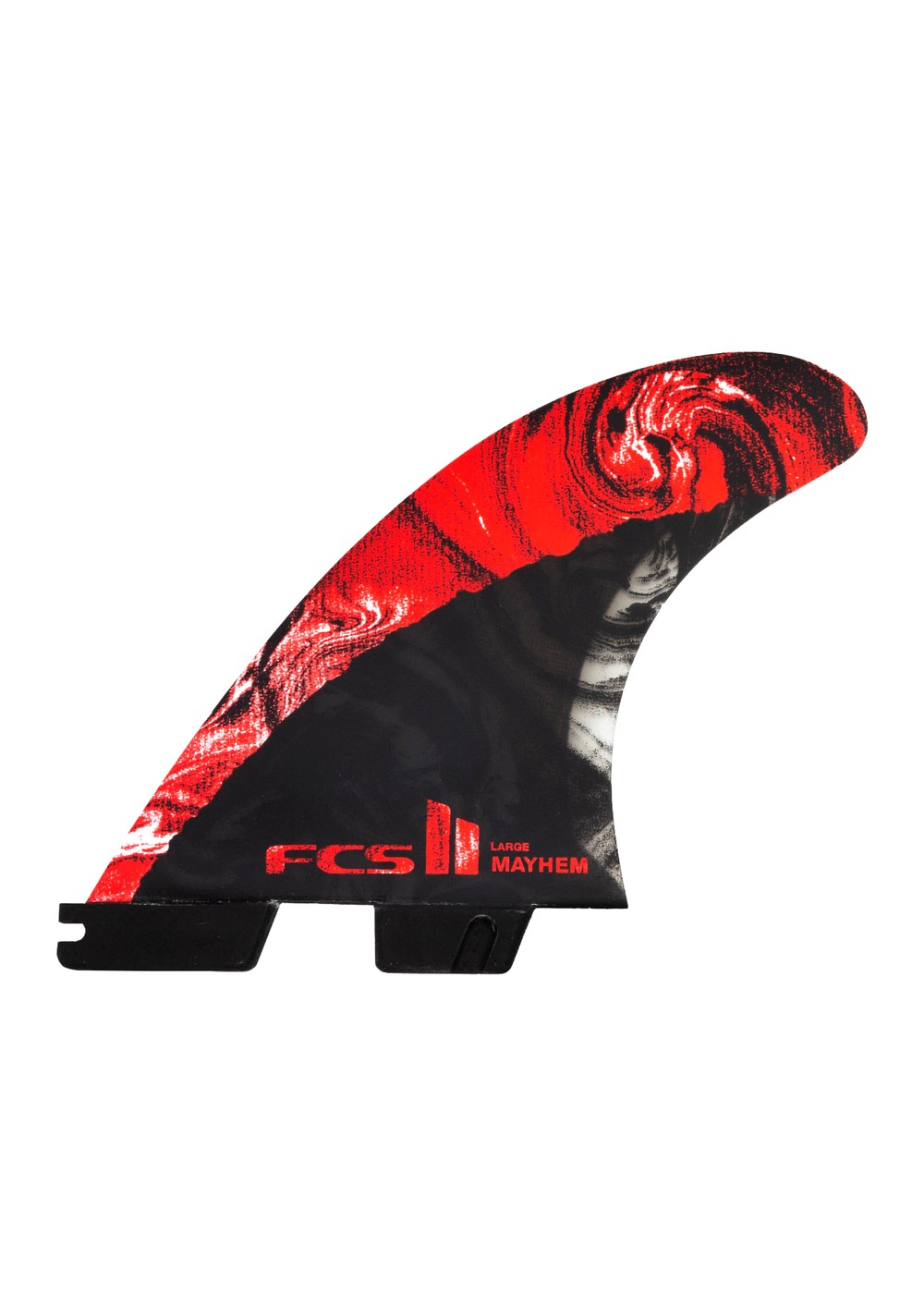 FCS 2 MB PC Carbon Large Tri Surfboard Fins