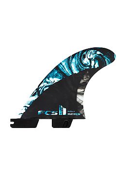 FCS 2 MB PC Carbon Medium Tri-Quad Surfboard Fins