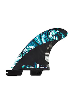 FCS 2 MB PC Carbon Medium Tri Surfboard Fins