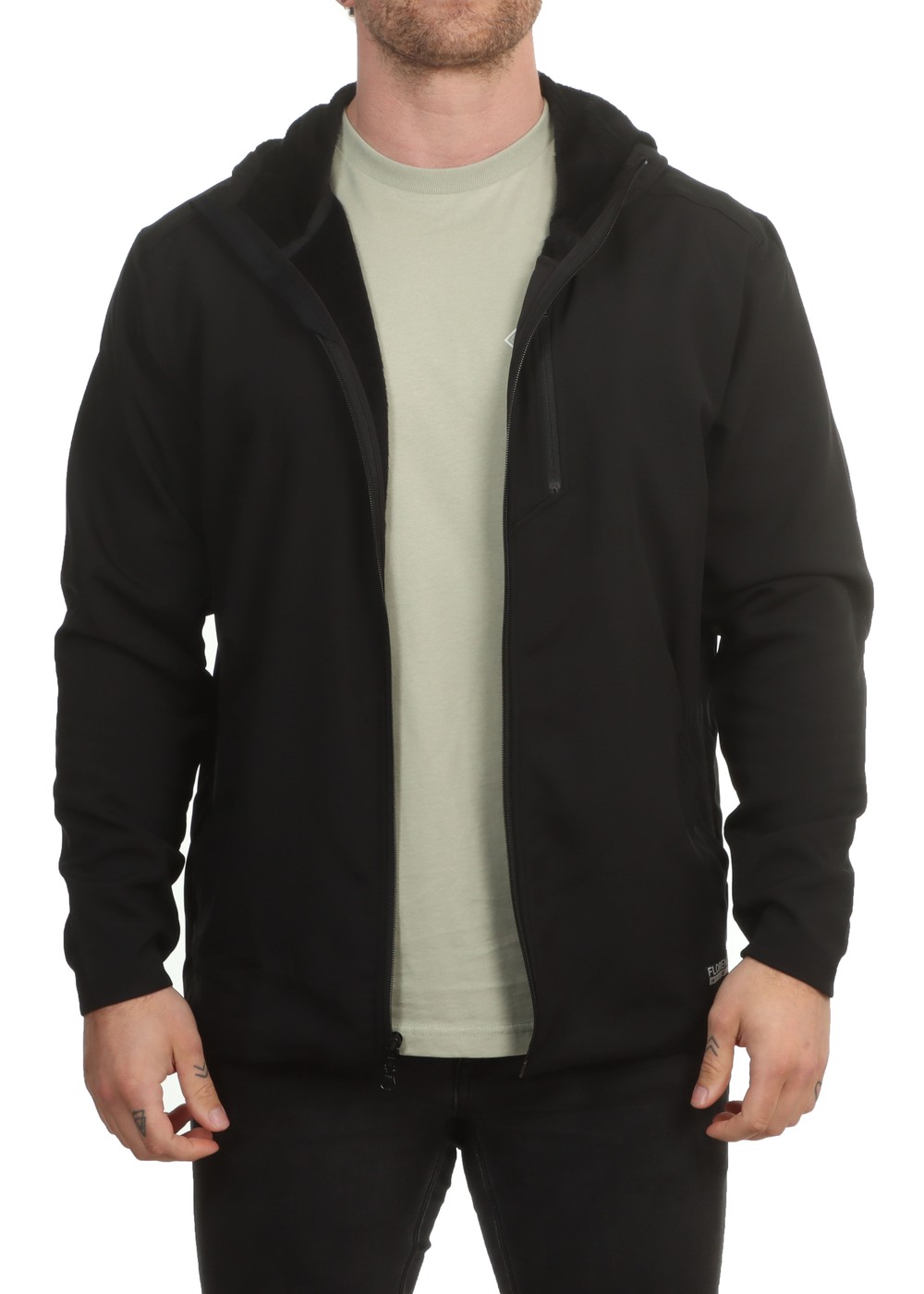 Florence Marine X Stormfleece Zip Hoodie Black