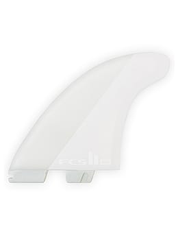 FCS 2 MF PC Twin+1 White Xlarge Surfboard Fins