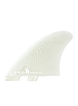 FCS 2 Modern Keel PG Clear Twin Surfboard Fins