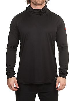 Florence Marine X Sun Pro UPF Hooded Tee Black