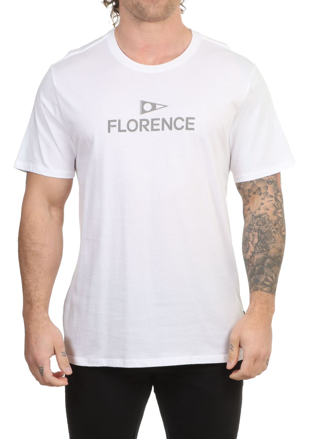 Florence Marine X Logo Tee White