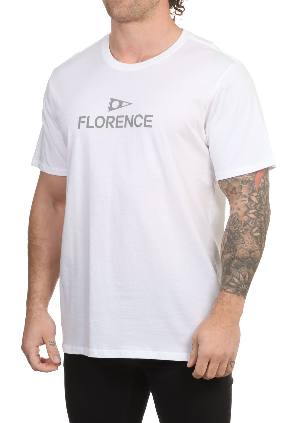 Florence Marine X Logo Tee White