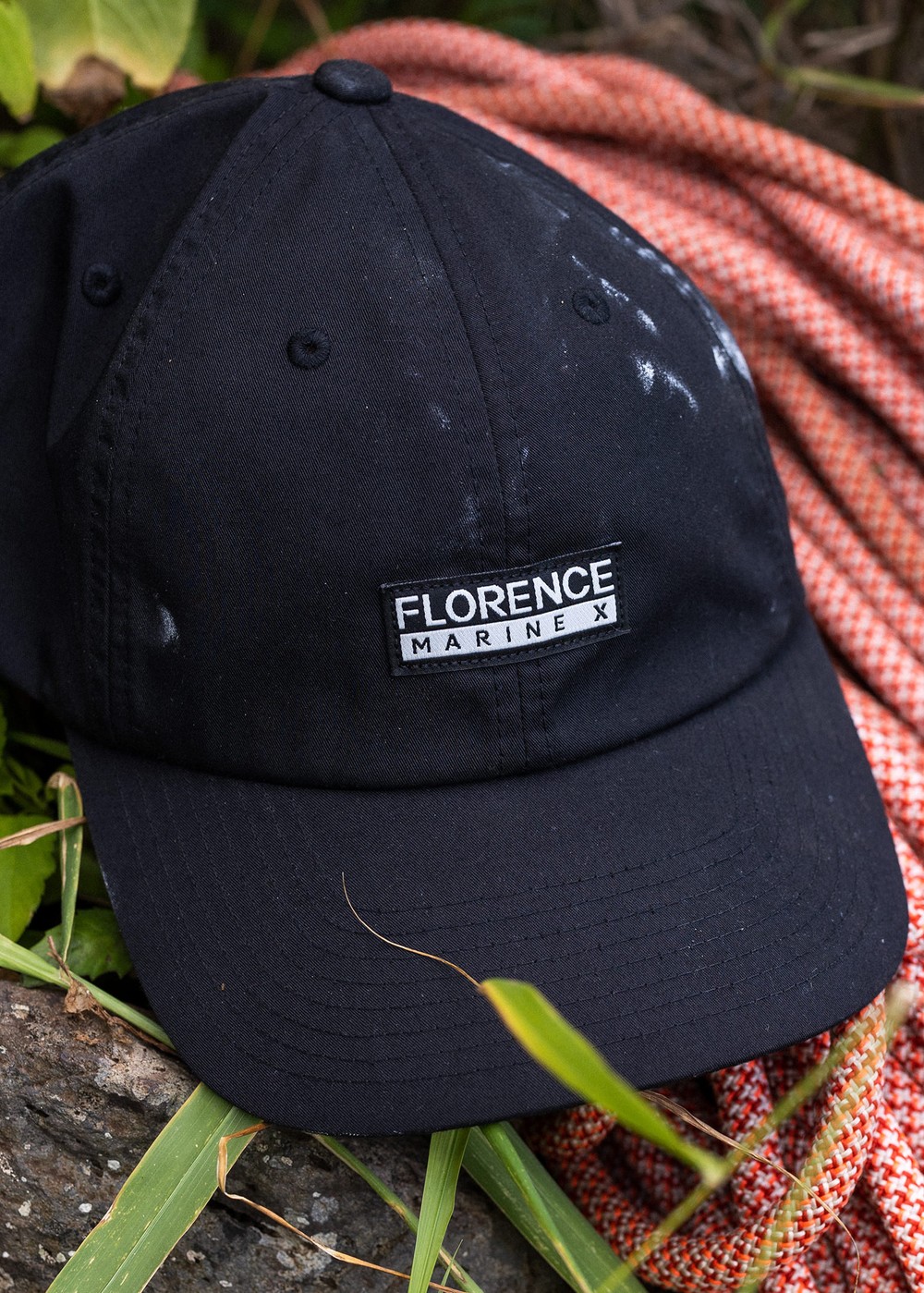 Florence Marine X Recycled Unstructured Cap Black