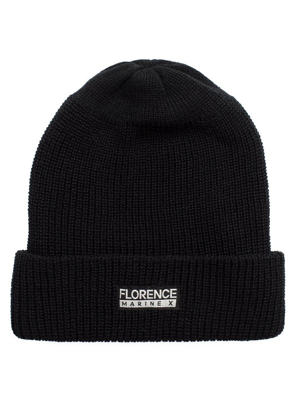 Florence Marine X Knit Beanie Black