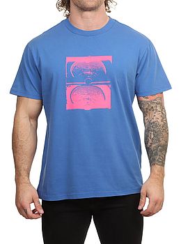 Former Crux Overdye Tee Washed Cobalt