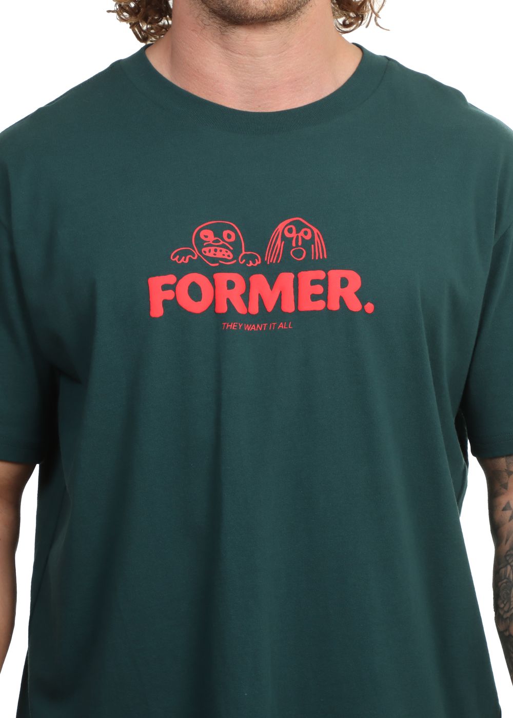 Former Want It All Tee Petrol
