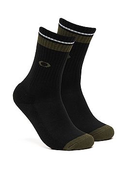 Oakley Essentials 3 Pack Socks Blackout