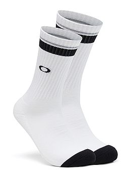 Oakley Essentials 3 Pack Socks White Black