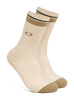 Oakley Essentials 3 Pack Socks Mist Pebble Black