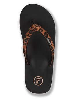 Foamlife Selene Flip Flops Black