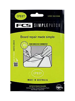 FCS Simple Patch Surfboard Repair Patch Large PU