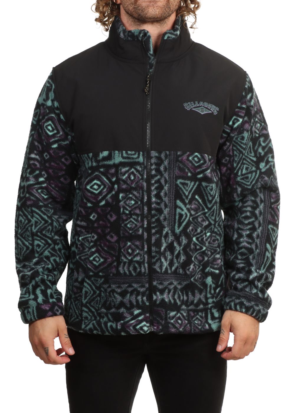 Billabong Boundary ReIssue Zip Fleece Multi