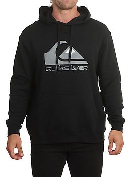 Quiksilver Big Logo Hoodie Black