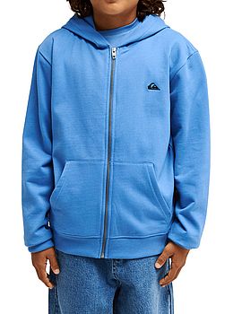 Quiksilver Boys Basic Zip Hoodie Riviera
