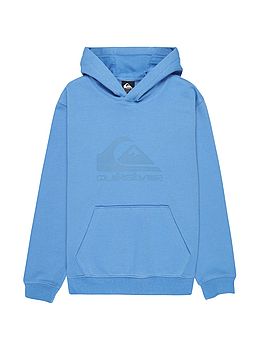 Quiksilver Boys Comp Logo Hoodie Riviera