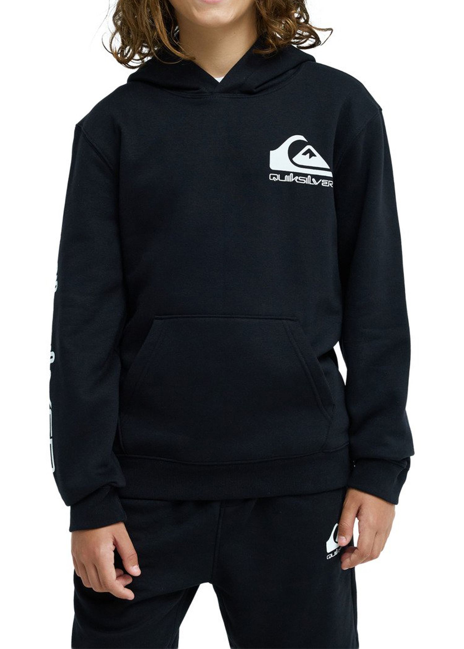 Quiksilver Boys Omni Logo Hoodie Black